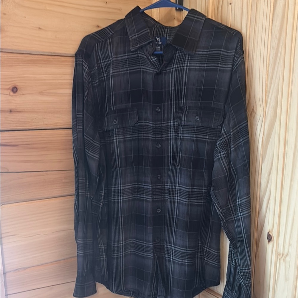 George Black Casual Button Down Shirt with Classic Style